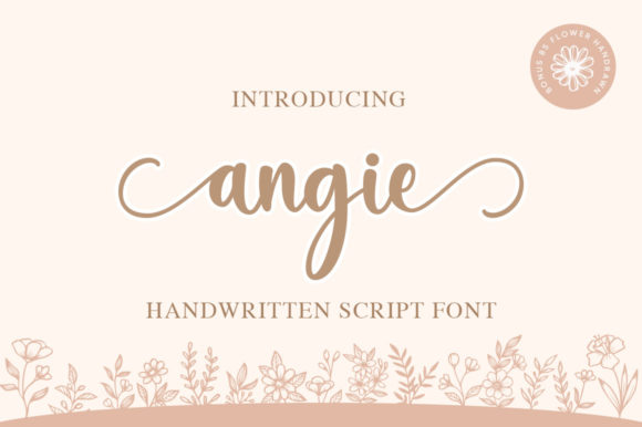 Angie Font: A Playful Script for Creative Branding