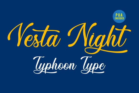 Bring Elegance to Life: The Vesta Night Script Font