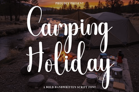 Camping Holiday: The Handwritten Font That Brings Adventure to Your Designs