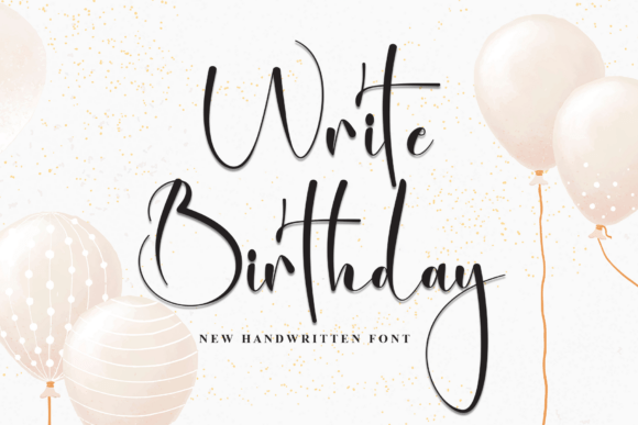 Capture Spontaneous Joy with Write Birthday