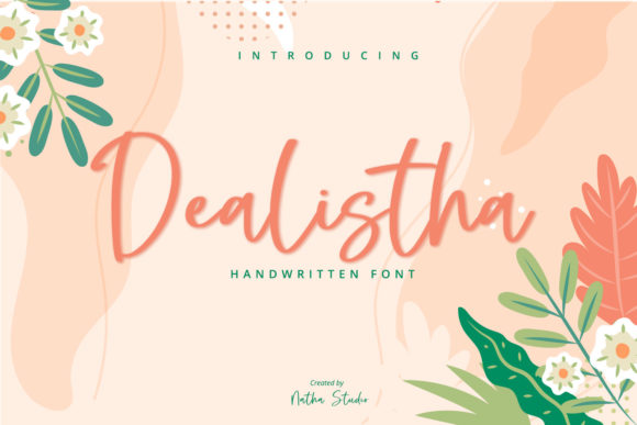 Dealistha: More Than Just a Script Font