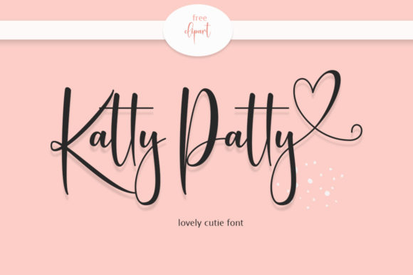 Katty Patty: The Delicate Script Font for Modern Creators
