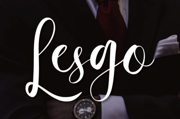 Lesgo: The Handwritten Font That Brings Authenticity to Your Brand