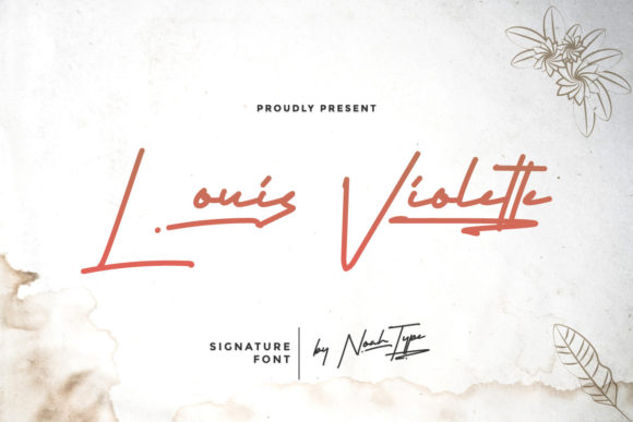 Louis Violette: The Elegant Script Font for Your Next Project