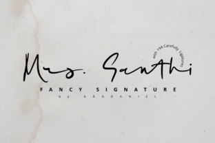 Mrs. Santhi: A Sweet and Charming Script for Modern Designers