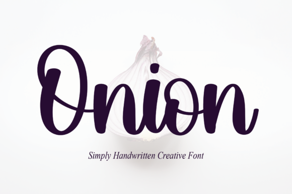 Onion: A Sweet Script for a Touch of Whimsy and Luxury
