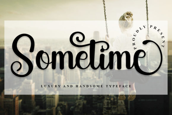 Sometime: The Refined Script for Modern Branding