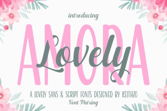 Why the Lovely Amora Typeface is a Designer’s Secret Weapon